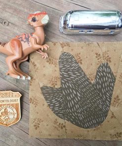 Dinosaur Footprint EPP & FPP Pattern - PDF Download