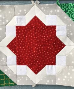 Christmas Star English Paper Piecing (EPP) PDF Pattern