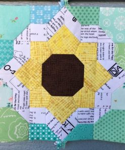 Sunflower Star EPP Pattern - PDF Download