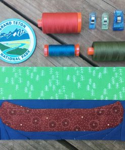 Canoe Quilt Block Pattern - PDF Download