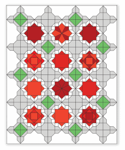 Christmas Star EPP - Finishing Block - PDF Downloadable Pattern