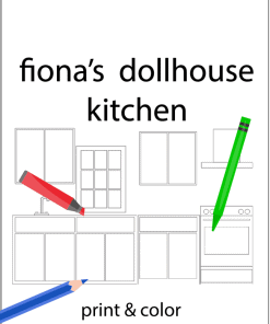 Fiona's Kitchen PRINTABLE for Mini Dolls