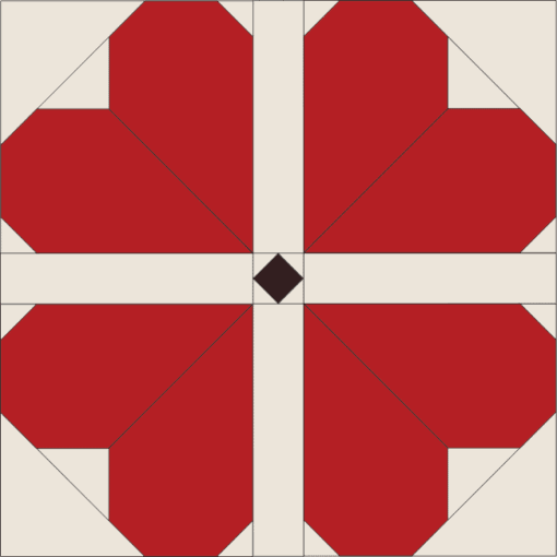 With Love, From Norway Foundation Paper Piecing PDF Pattern - Image 3