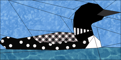 Common Loon Pattern - EPP & FPP - PDF Download - Image 2