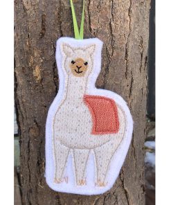 Thelma the Llama Machine Embroidery Pattern