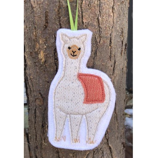 Thelma the Llama Machine Embroidery Pattern