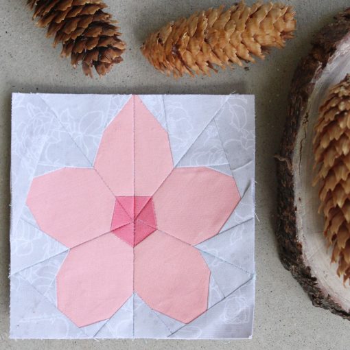 Cherry Blossom Pattern - EPP & FPP - PDF Download
