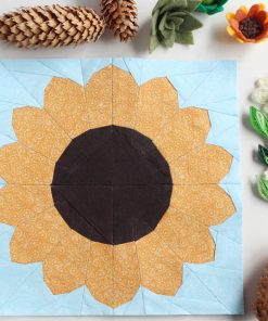 Sunflower Pattern - EPP & FPP - PDF Download