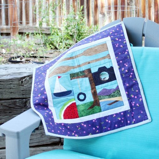 Vintage Summer Pattern - EPP & FPP - PDF Download