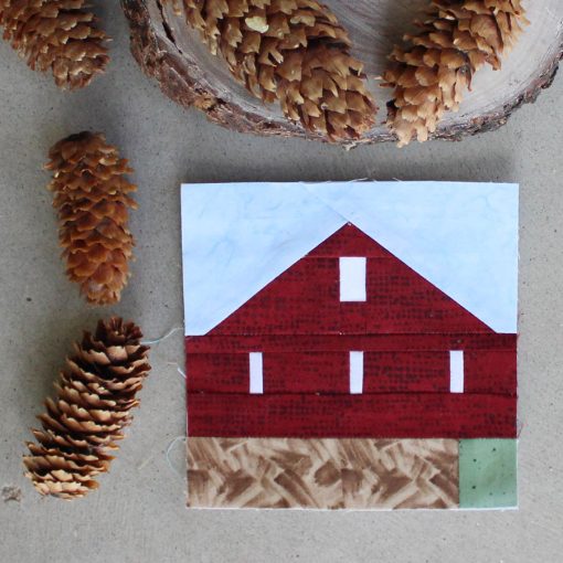 Spangler Farm Barn Pattern - EPP & FPP - PDF Download