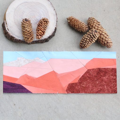 Grand Canyon Panorama Pattern - EPP & FPP - PDF Download
