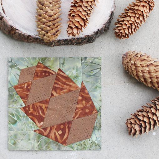Pinecone Pattern - EPP & FPP - PDF Download