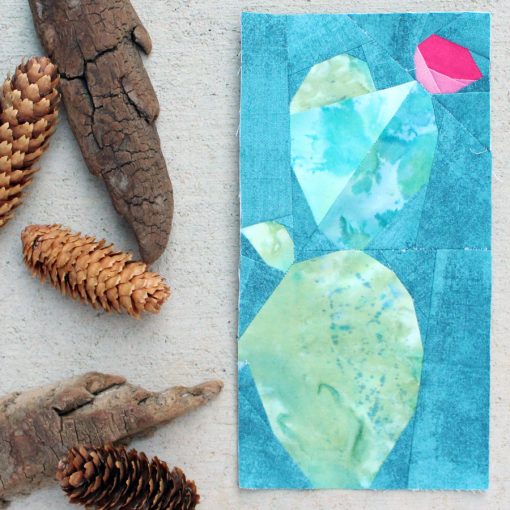Prickly Pear Cactus Pattern - EPP & FPP - PDF Download