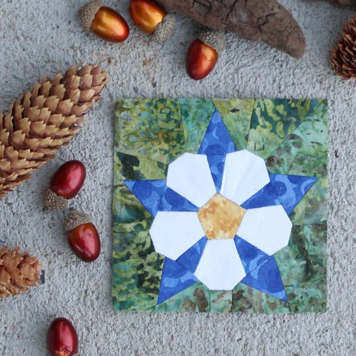 Columbine Pattern - EPP & FPP - PDF Download