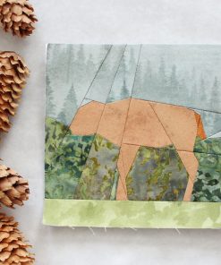 Bison Calf Pattern - EPP & FPP - PDF Download