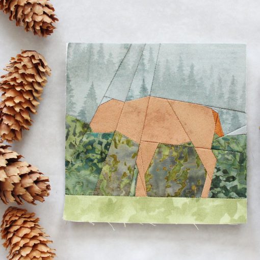 Bison Calf Pattern - EPP & FPP - PDF Download